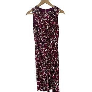 Printed Knit Dress with Knotted Center